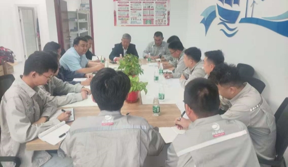 張恒董事長到申能海南CZ2海上風電示范項目海上風電場工程（一期）檢查指導(dǎo)