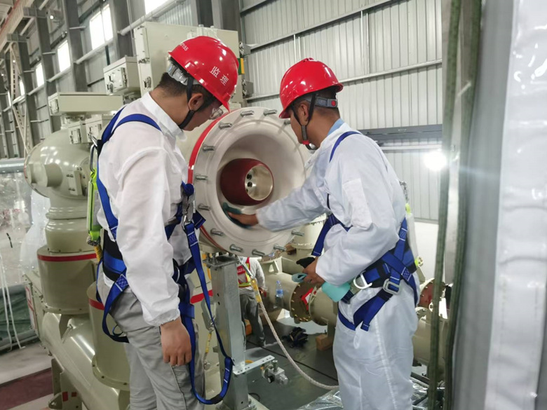 衡陽換流站500kV GIS耐壓及局部放電試驗(yàn)一次順利通過